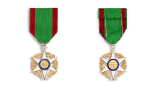 Médaille de chevalier de l'ordre du Mérite agricole